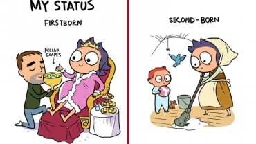 16 Hilariously Honest Comics Reveal The Difference Between Having The First Vs. Second Child