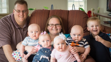 Living with Quadruplets: Katie Has a Mother's Intuition Another Baby Might Be in the Future