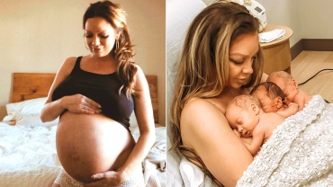 Mum Who Refused to Abort One of Her Miracle Triplets Gives Birth to Three Healthy Babies