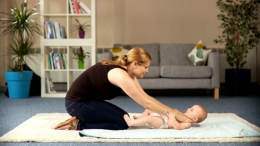 Baby Massage for Stretching