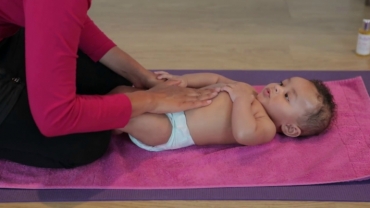 Baby Massage for Wind and Constipation