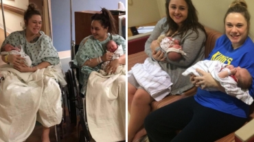 Best Friends Give Birth Minutes Apart at Same Hospital