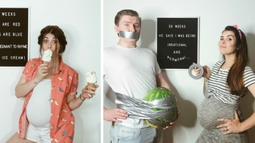 Creative Mom Reveals The Struggles of Being Pregnant