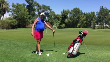 Golf During Pregnancy: Chipping, Learning the Base Shot