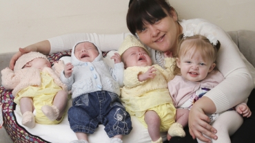Mom Gives Birth to Four Babies in 11 Months