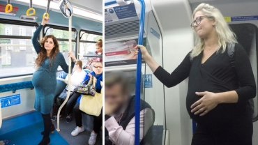 Would You Give Up a Seat for a Pregnant Woman?