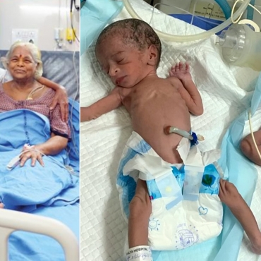74-Year-Old Woman, Becomes World’s Oldest Mum After Giving Birth to Twins