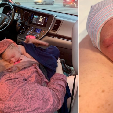 Mom Gives Birth to 7-Pound Baby in a Car On the Way to a Hospital