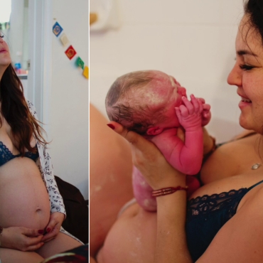 The Accidental Unassisted Home Waterbirth
