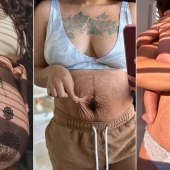 Mom Sharing Postpartum Body To Take On Society’s Ridiculous Expectations