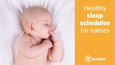 Healthy sleep schedules for babies