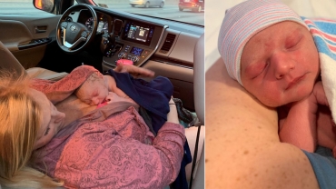 Mom Gives Birth to 7-Pound Baby in a Car On the Way to a Hospital