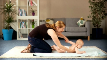 Baby Massage for Strengthening