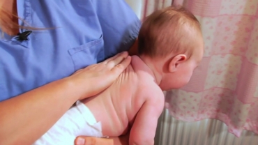 Infant Massage for Colic: Tiger in the Tree Technique