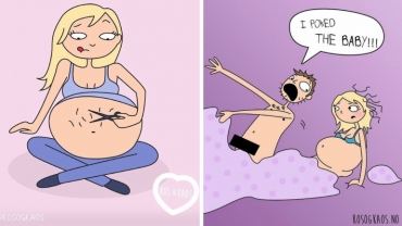 Mom Illustrates Pregnancy Problems in the Most Hilarious Way