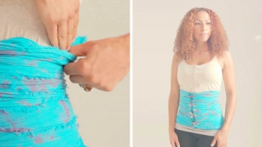 Postpartum Belly Binding