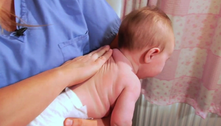 Infant Massage for Colic: Tiger in the Tree Technique