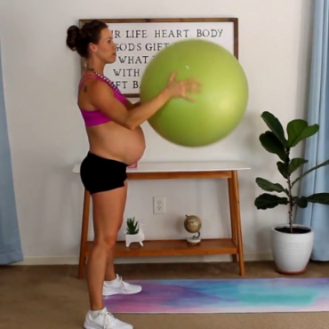 Saddlebags Workout (Outer Thighs) for Pregnancy